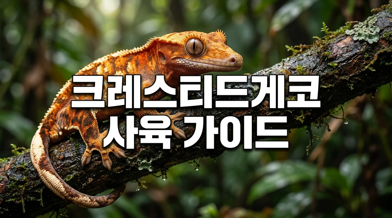 크레스티드게코 키우기 전 꼭 알아야 할 7가지 필수 가이드