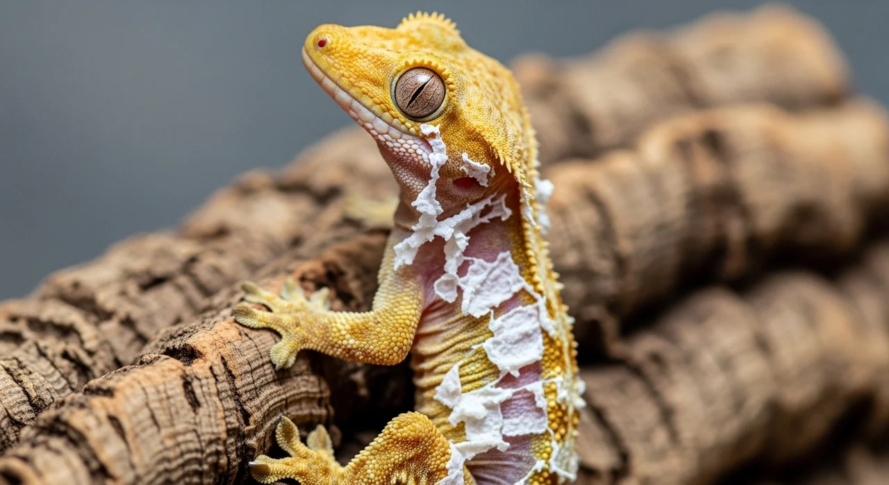 탈피 부전 예방을 위한 특별 관리