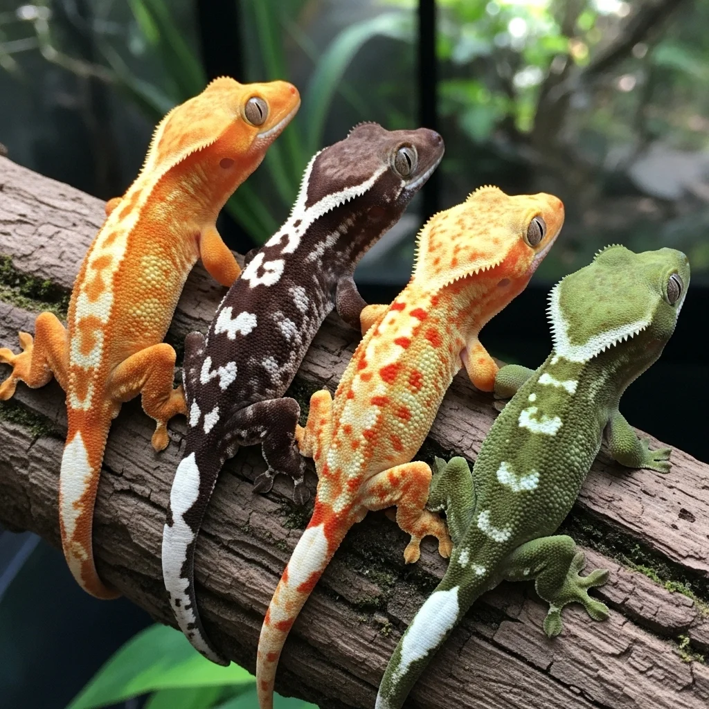 다양한 색과 무늬, 우리 집 게코의 '모프' 분석