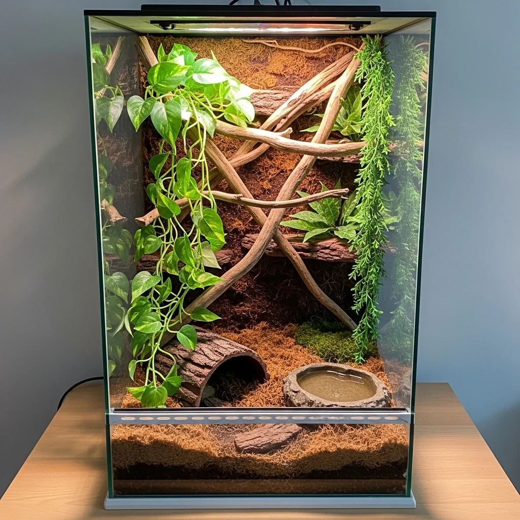 6. 사육장 크기와 구조물의 부적절함