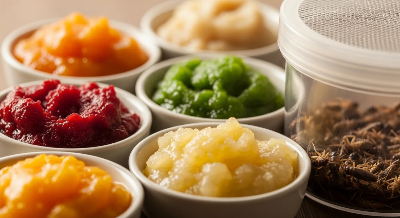 먹이 종류와 급여 방식의 변화