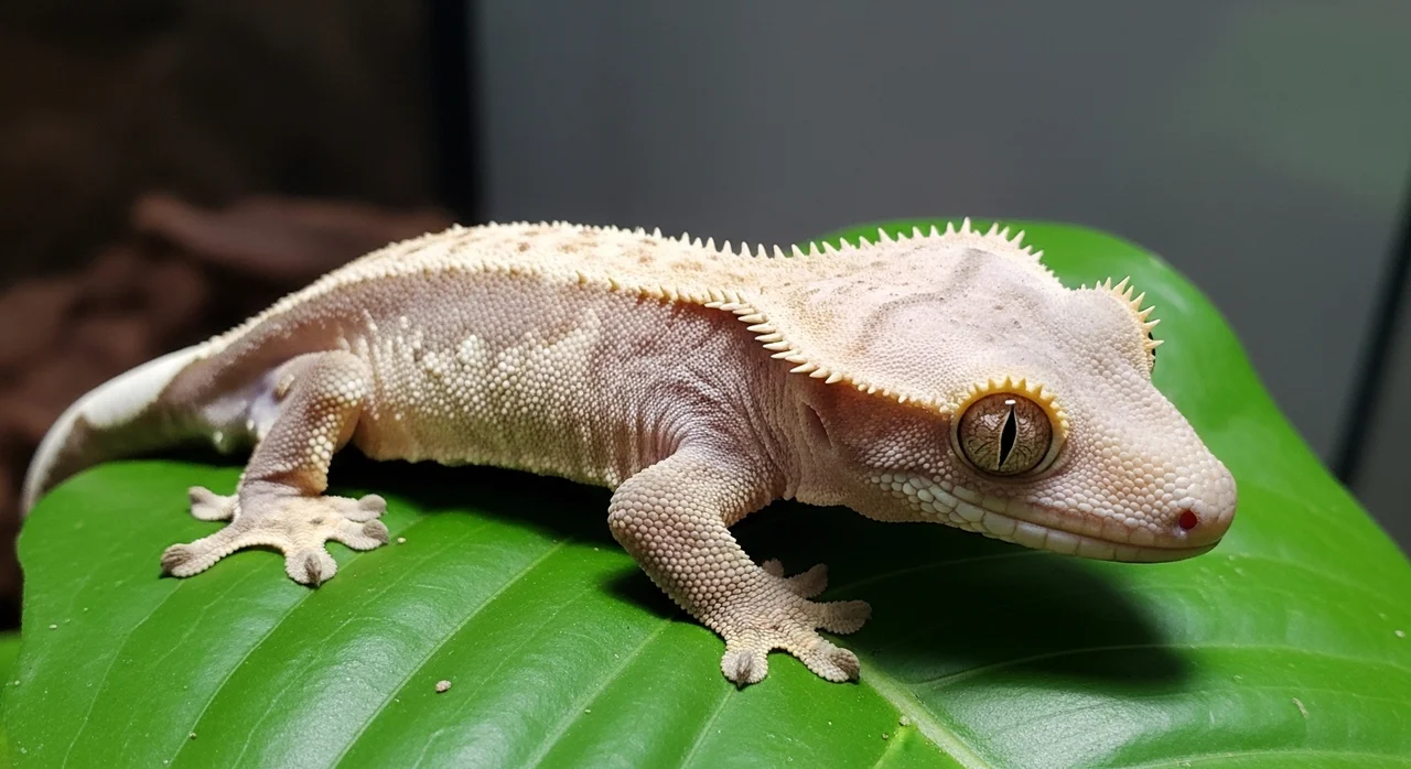 크레스티드게코의 탈피 주기와 건강한 신호