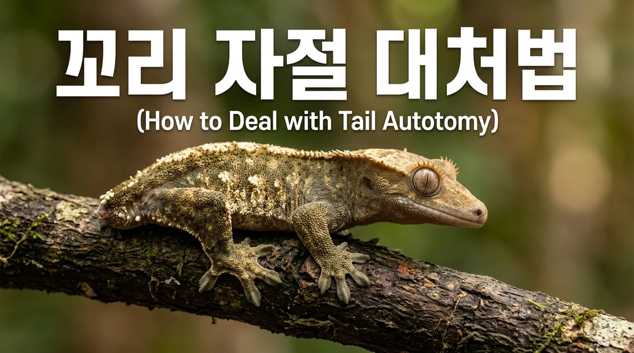 크레스티드게코 꼬리 떨어짐 원인 5가지와 올바른 응급처치 가이드