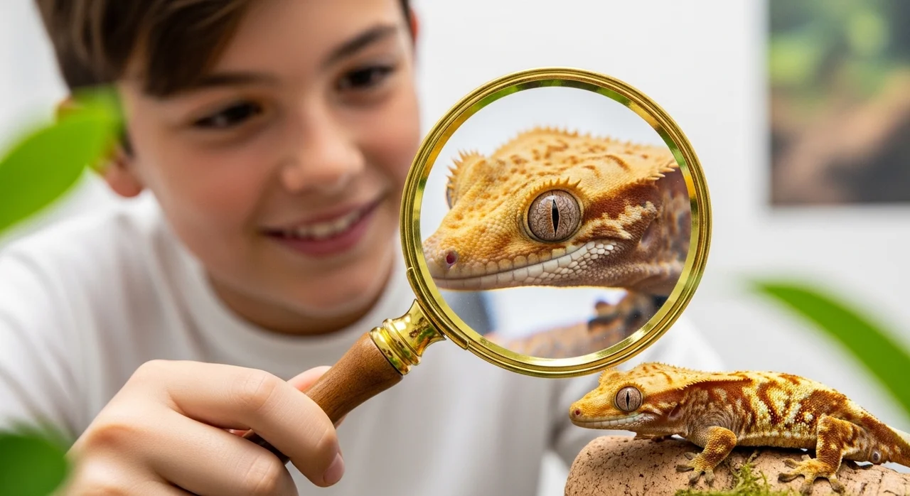 나의 크레스티드게코 모프 확인하는 법