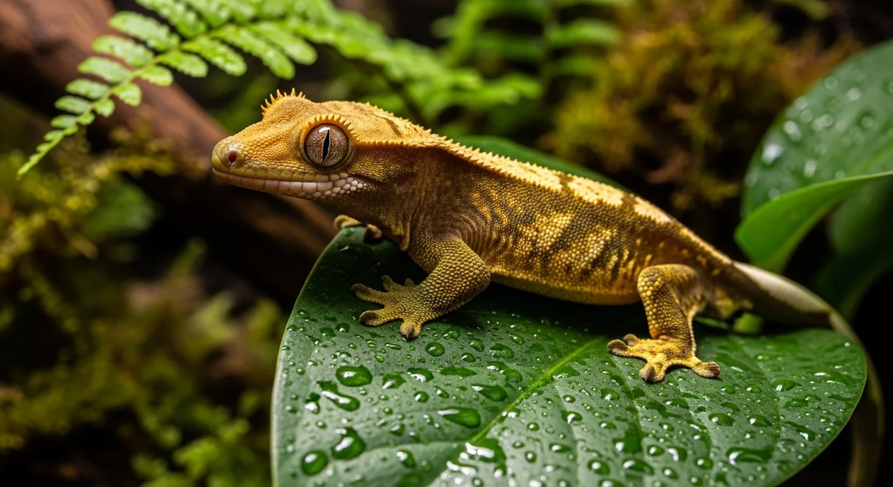 크레스티드게코가 도망치려는 본능적인 이유