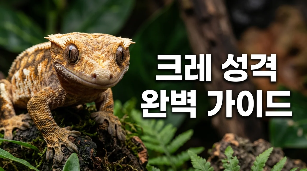 크레스티드게코 개체별 성격 차이 이해: 입질부터 핸들링 팁까지