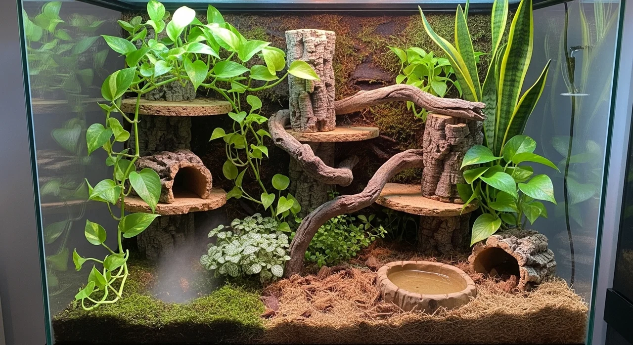 성격에 따른 맞춤형 사육장 세팅