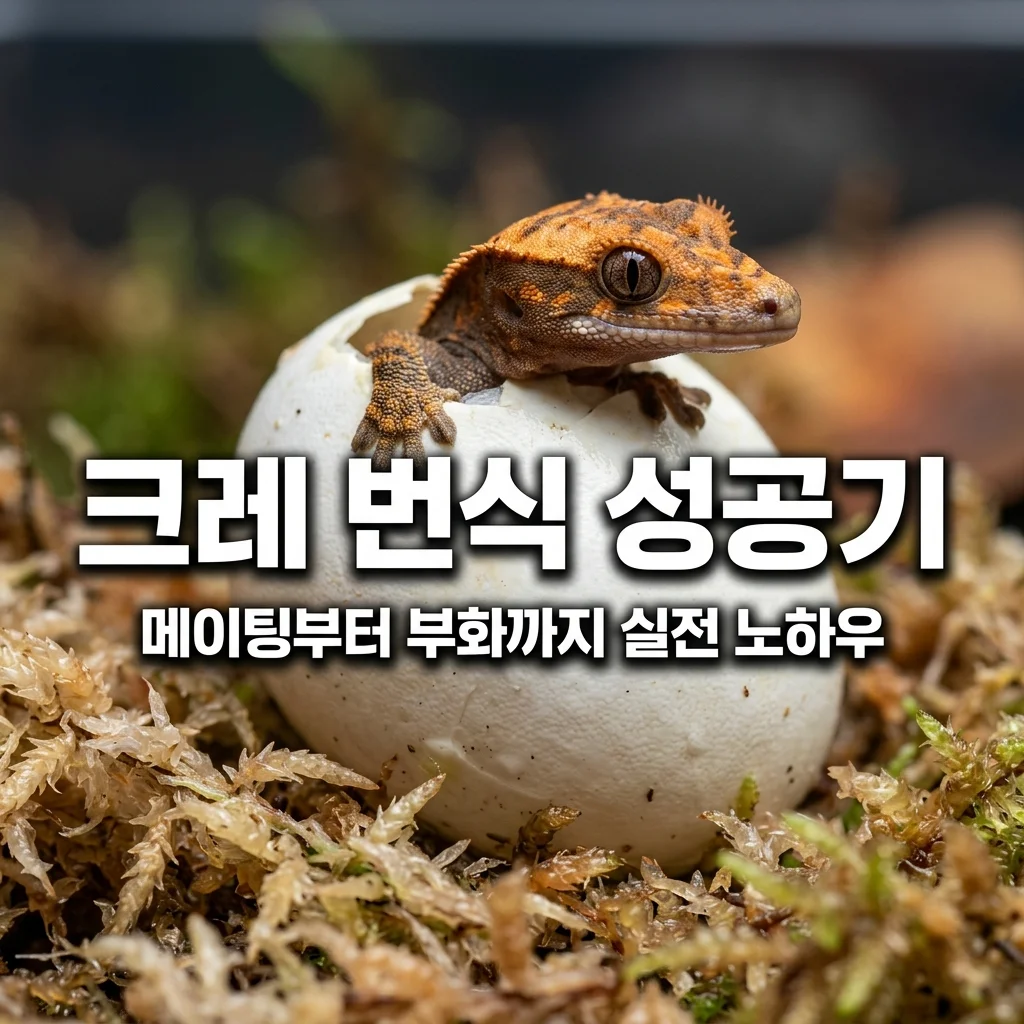 크레스티드게코 번식 실제 경험 후기: 메이팅부터 알 부화까지 완벽 가이드