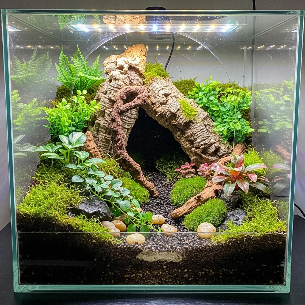 한눈에 보는 크레스티드게코 24시간 루틴 테이블