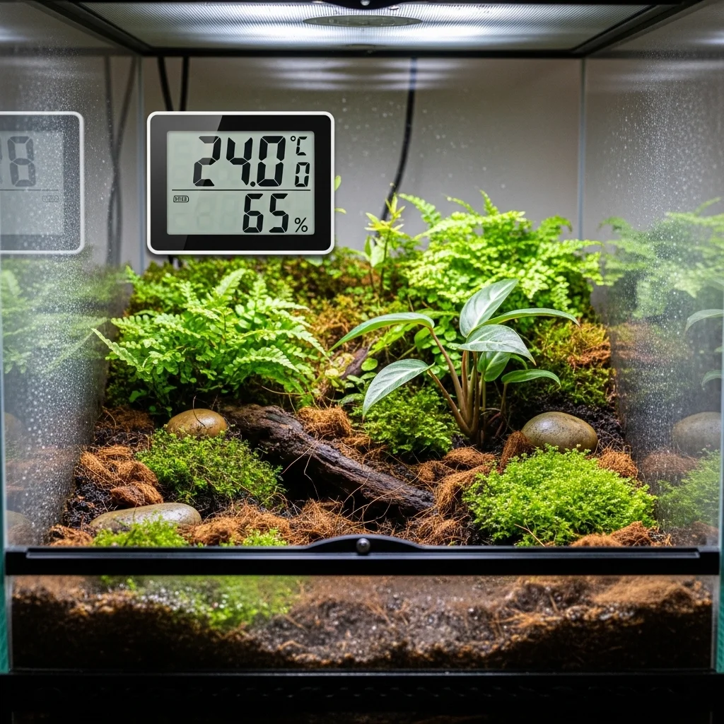 사육 시 반드시 주의해야 할 '온도와 습도' 공식