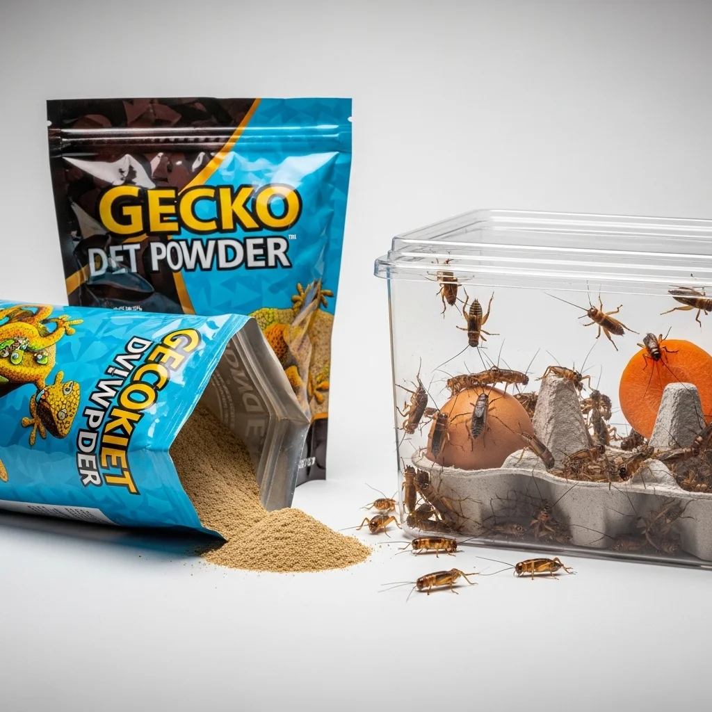 인공 사료(CGD) vs 귀뚜라미, 어떤 게 더 좋을까?