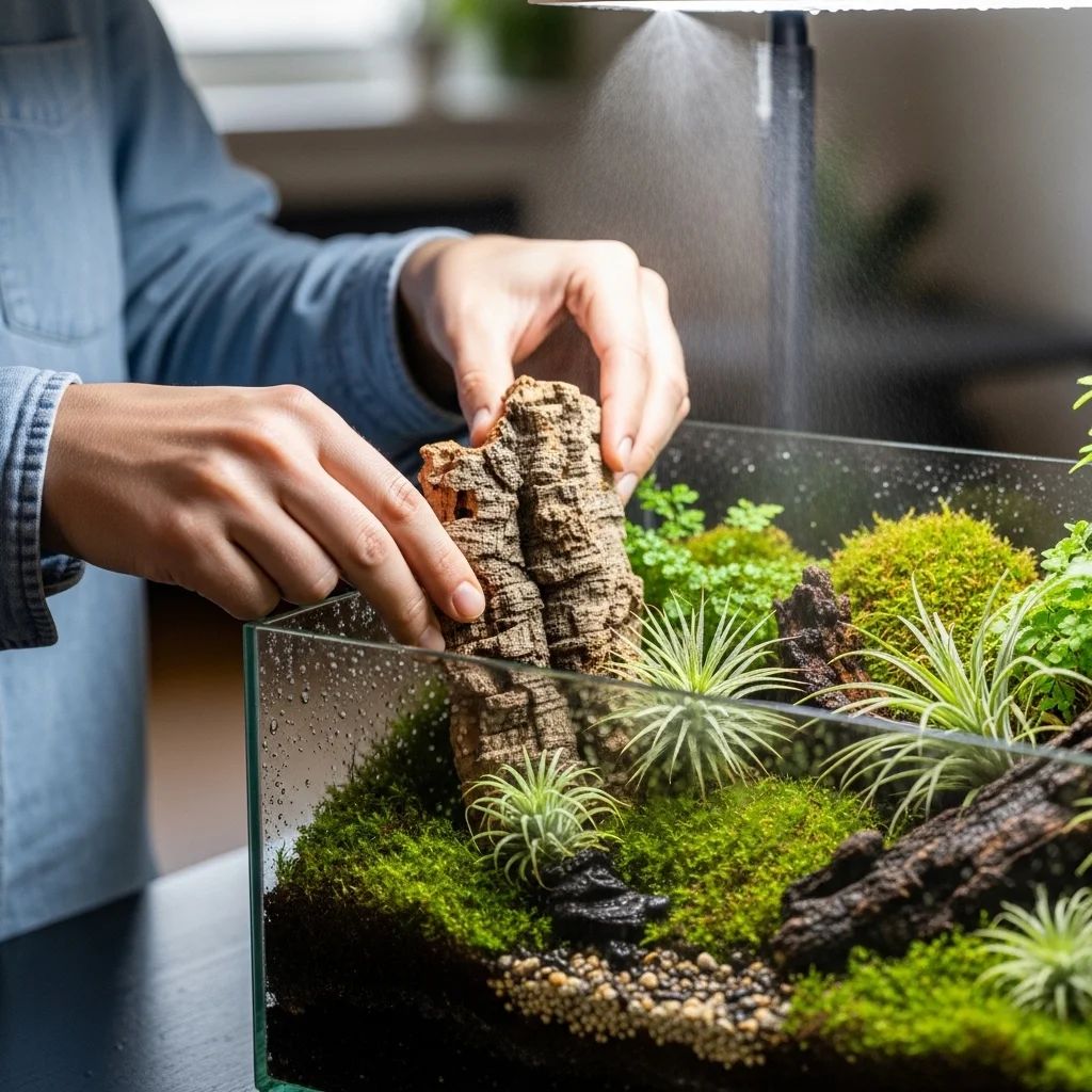 사육장 교체 및 세팅 4단계 방법