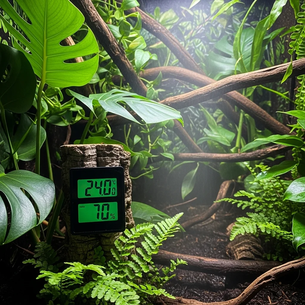 개체가 가장 편안해하는 온도와 습도 가이드