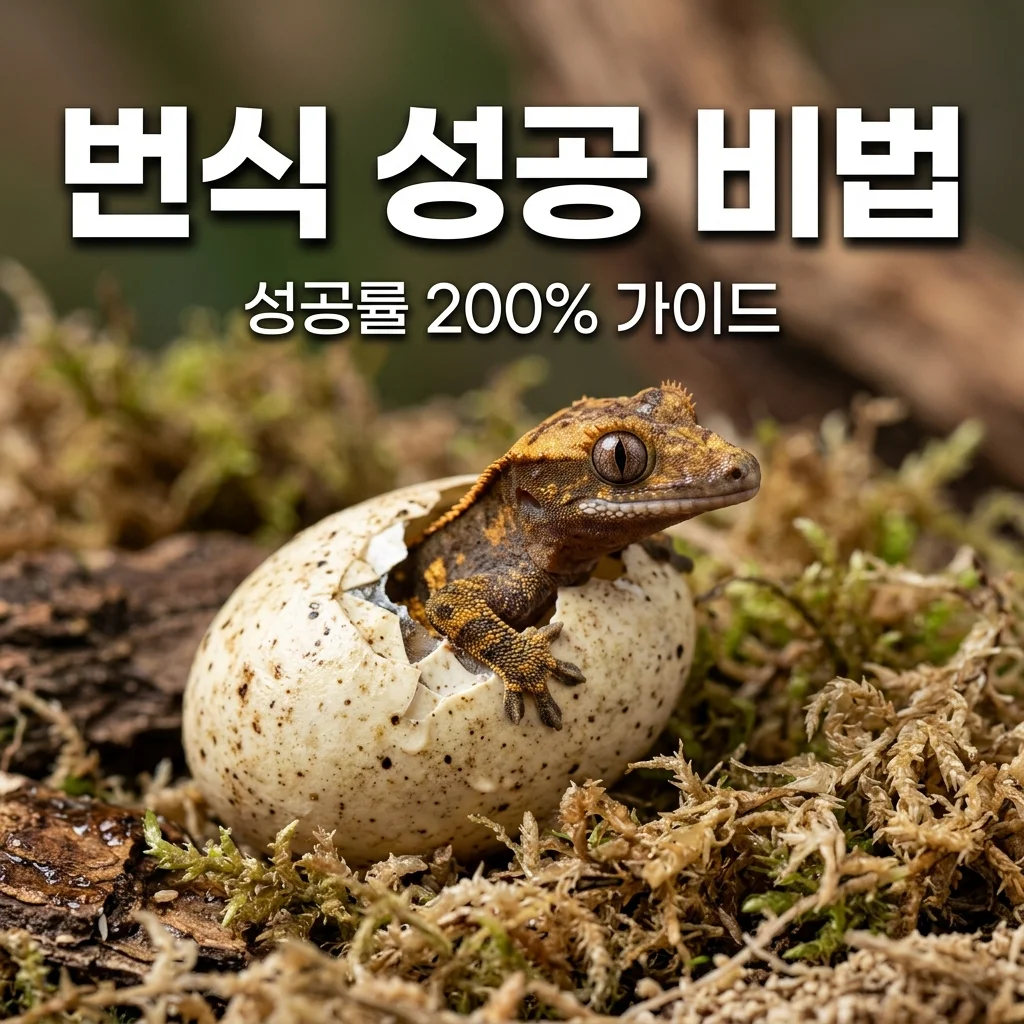 크레스티드게코 번식 성공률 높이는 브리딩 & 부화 완벽 가이드