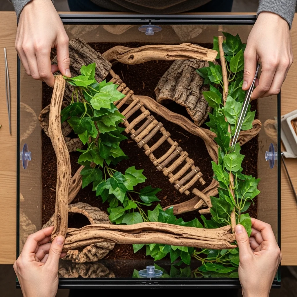 단계별 사육장 세팅 가이드