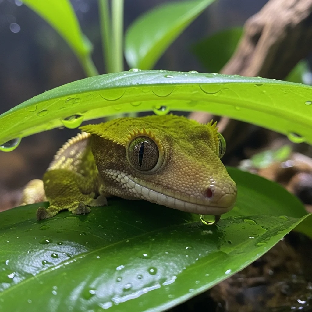 크레스티드게코, 왜 유독 빛에 예민하게 반응할까요?