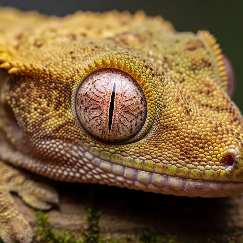 크레스티드게코는 왜 눈을 감지 않을까요? 핵심 답변