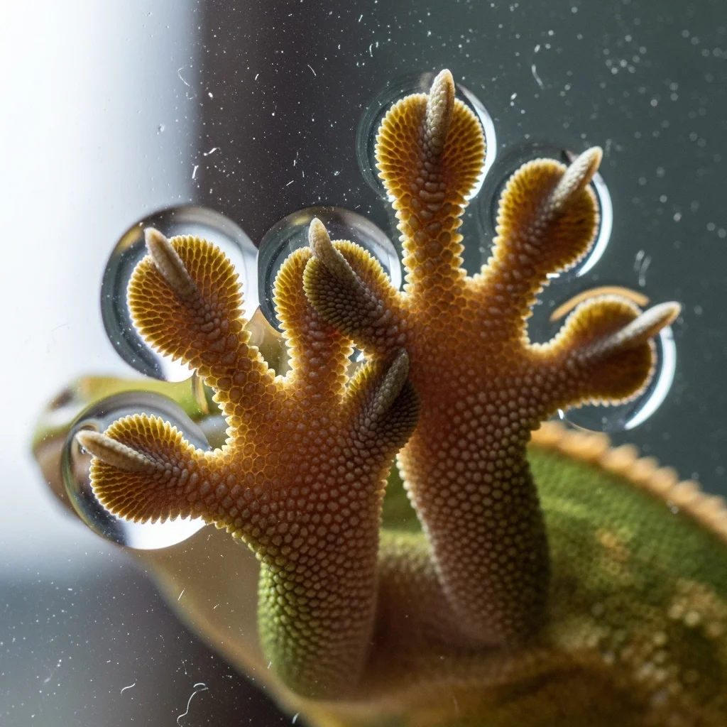 붙이류 도마뱀의 생태와 수직 공간의 의미