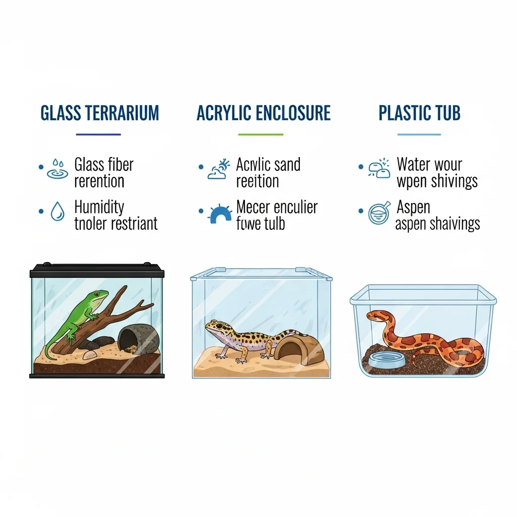 사육장 종류별 특징 한눈에 비교하기