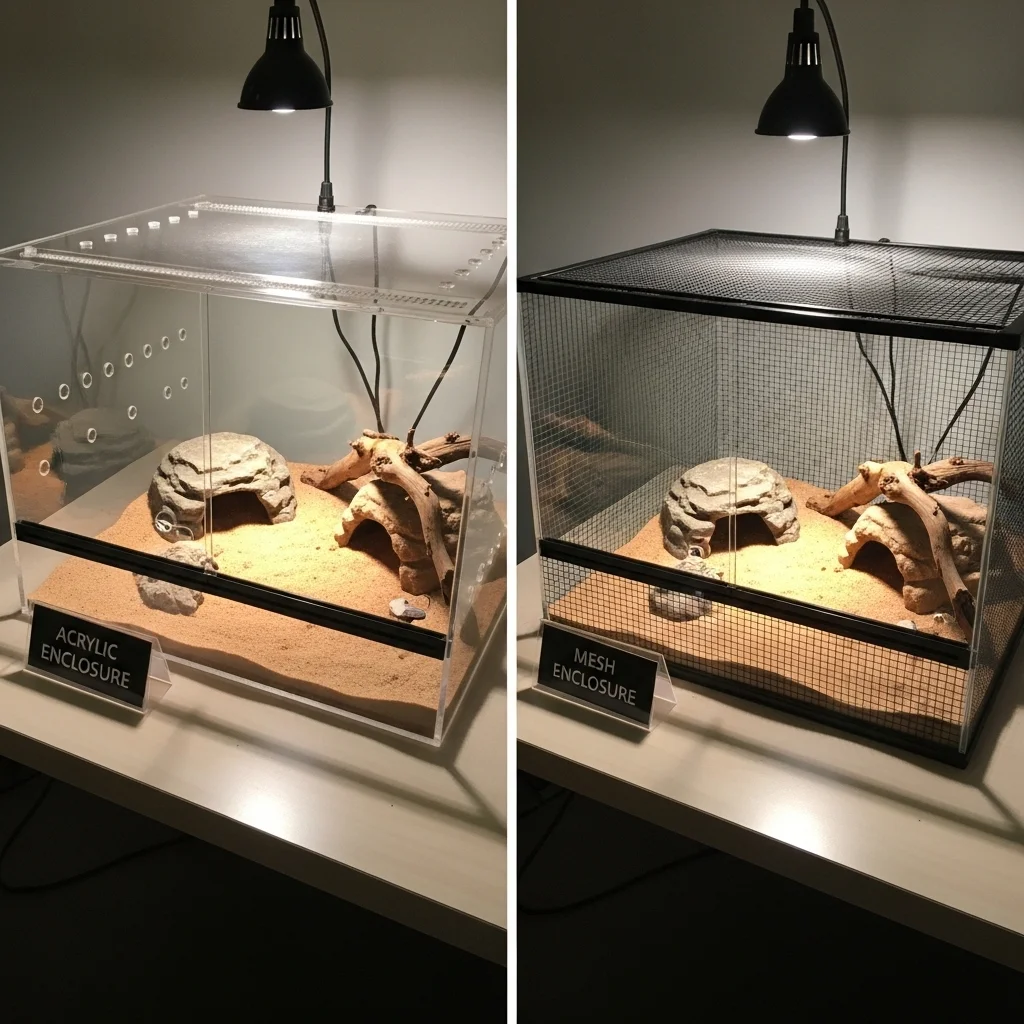 사육장 타입별 환기 효율 비교