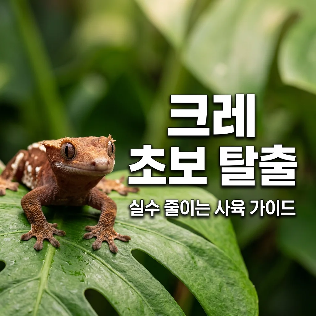 크레스티드게코 초보 시절 몰랐던 5가지 실수와 완벽 사육 가이드