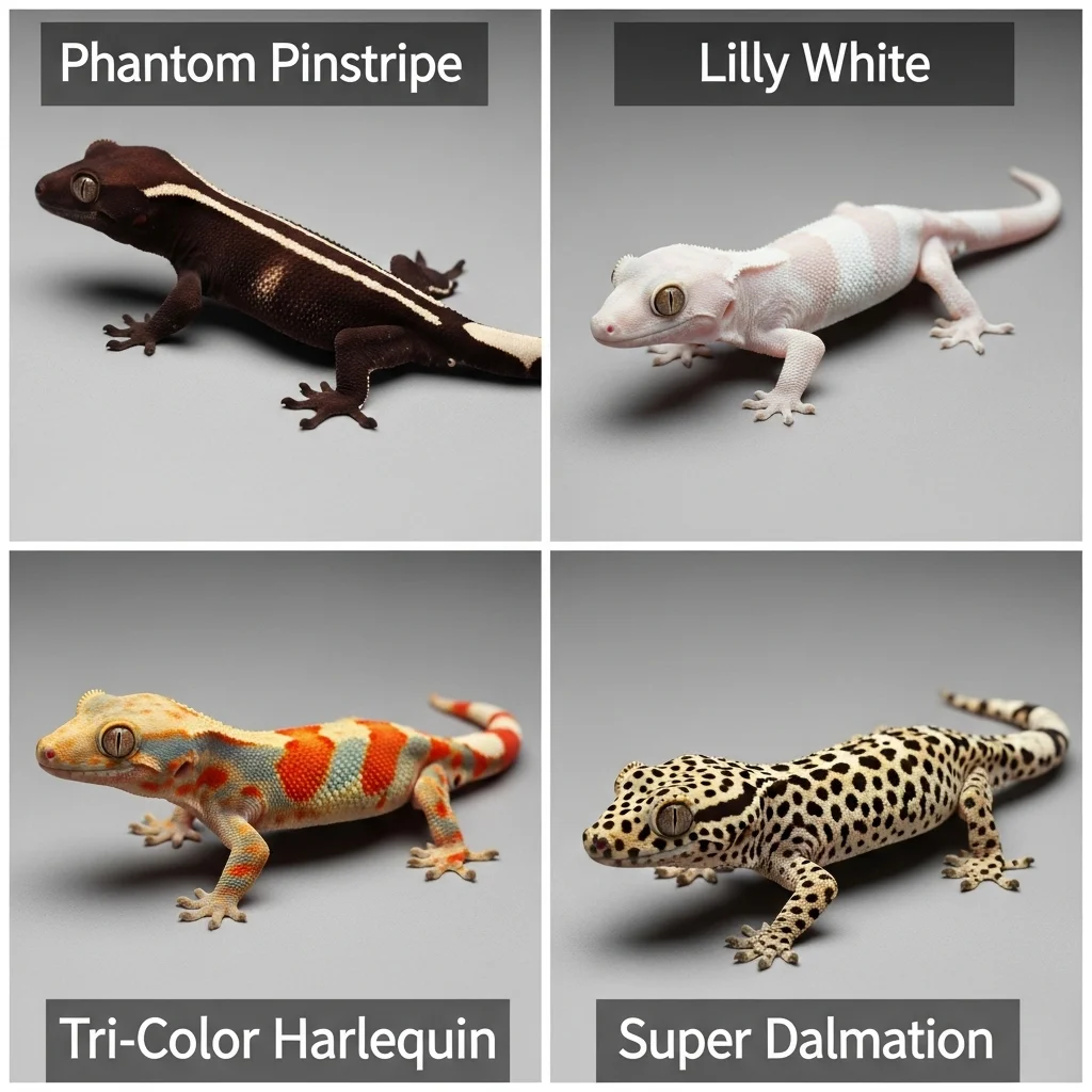 한눈에 보는 주요 희귀 모프 종류와 특징