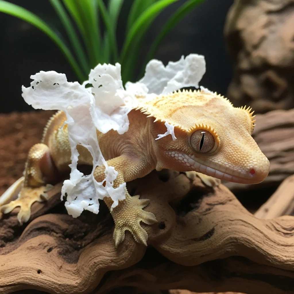 벽에서 자꾸 떨어져요! 탈피 부전과 발바닥 접착력