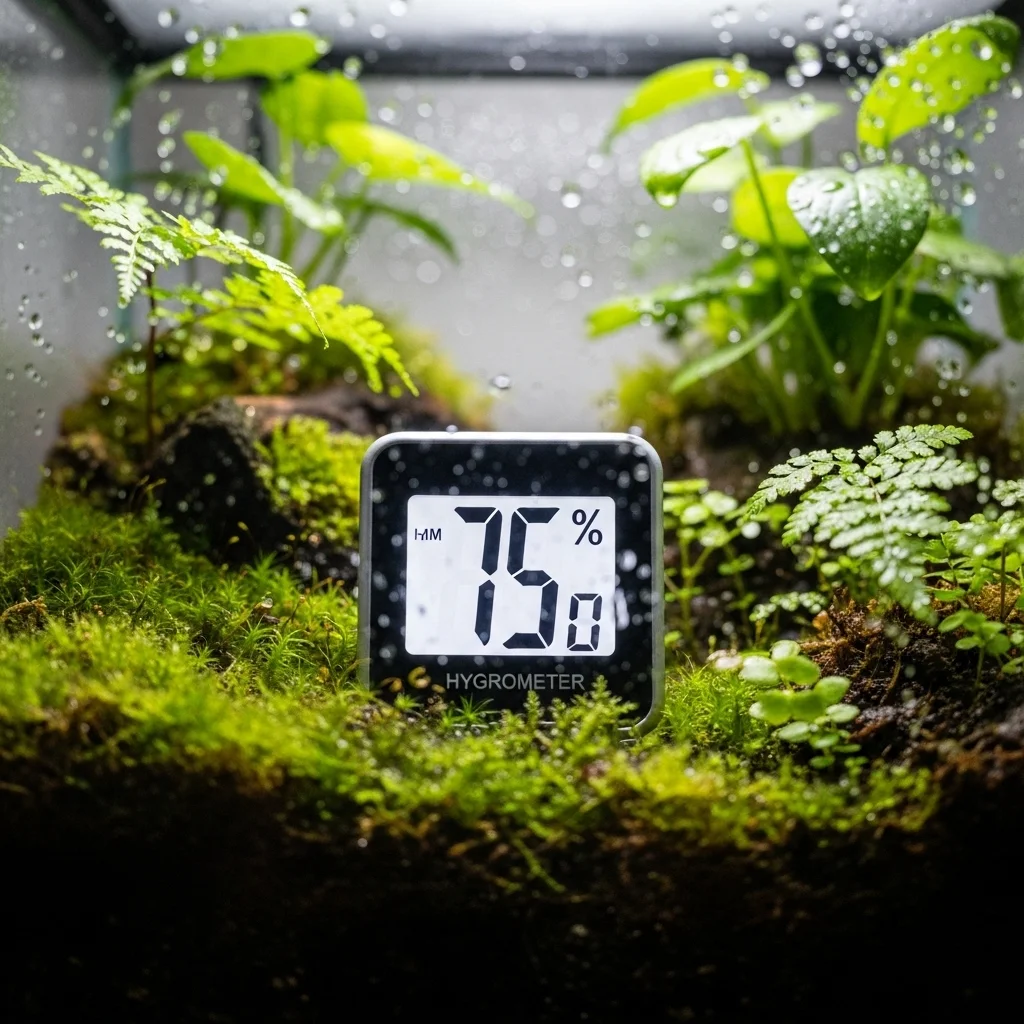 크레스티드게코 적정 습도와 시간대별 관리 기준