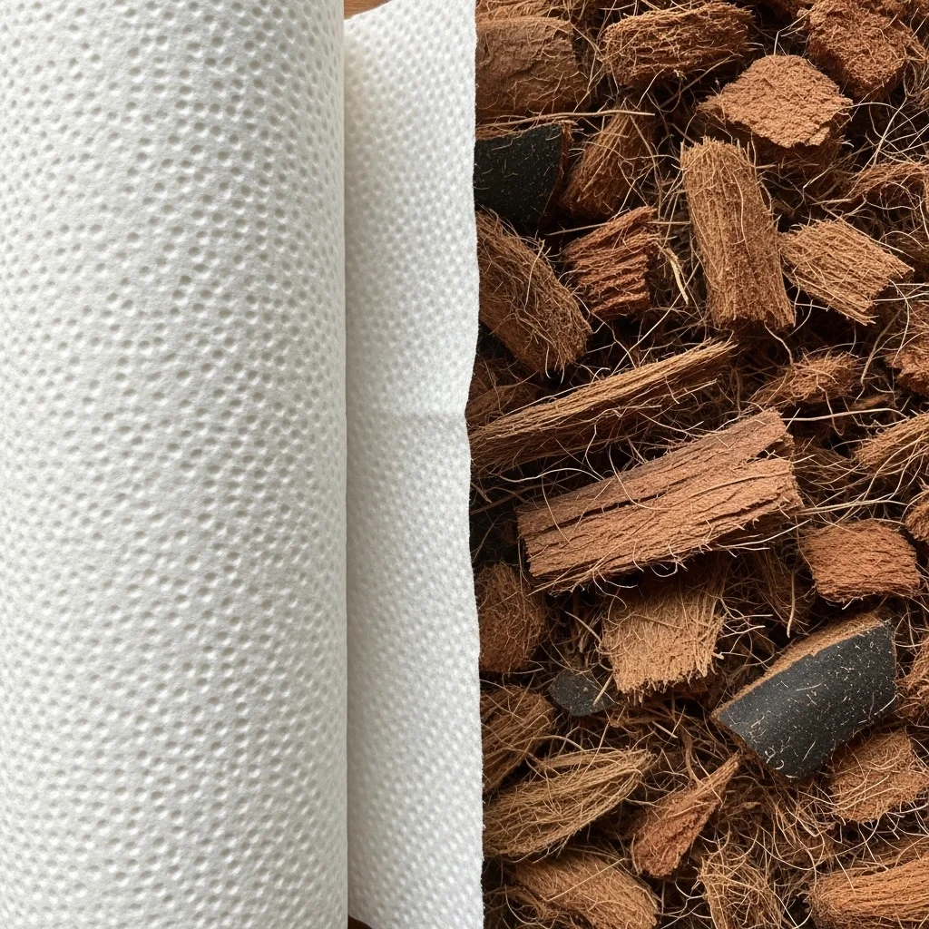 실패 원인 2: 습기를 머금지 못하는 바닥재