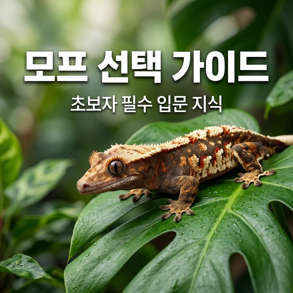 크레스티드게코 모프 선택 기준, 초보자도 실패 없는 3가지 팁