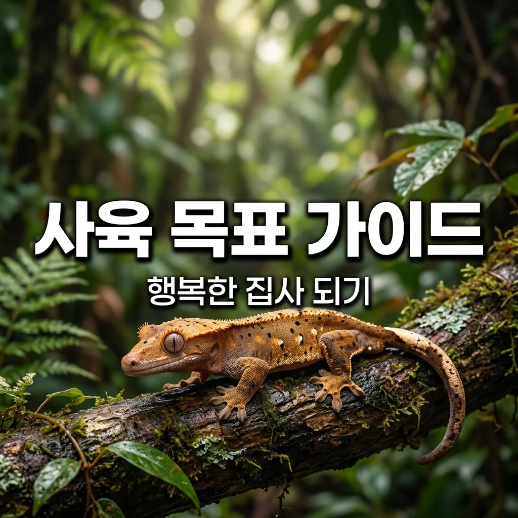 크레스티드게코 사육 목표 세우기: 초보 집사에서 브리더까지의 로드맵