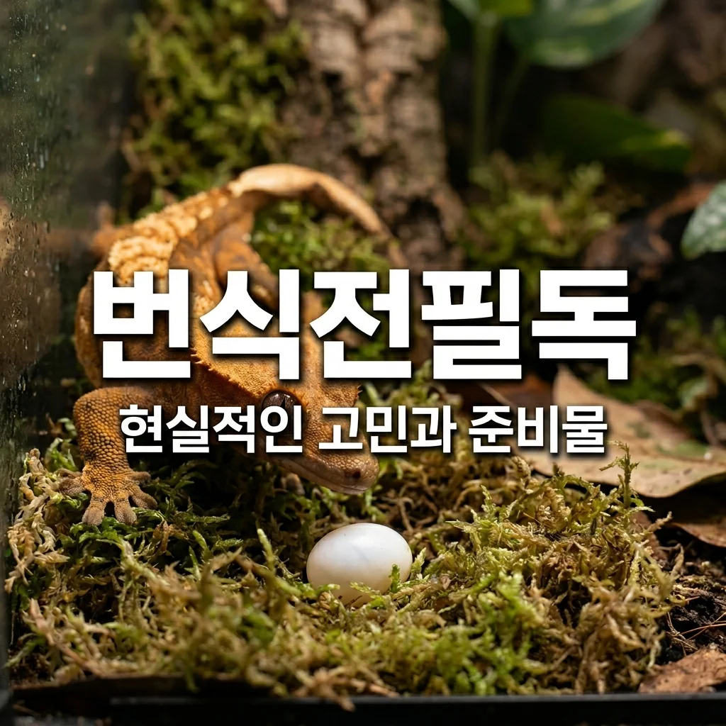 크레스티드게코 번식 도전 전 필수 체크리스트와 현실적인 고민들