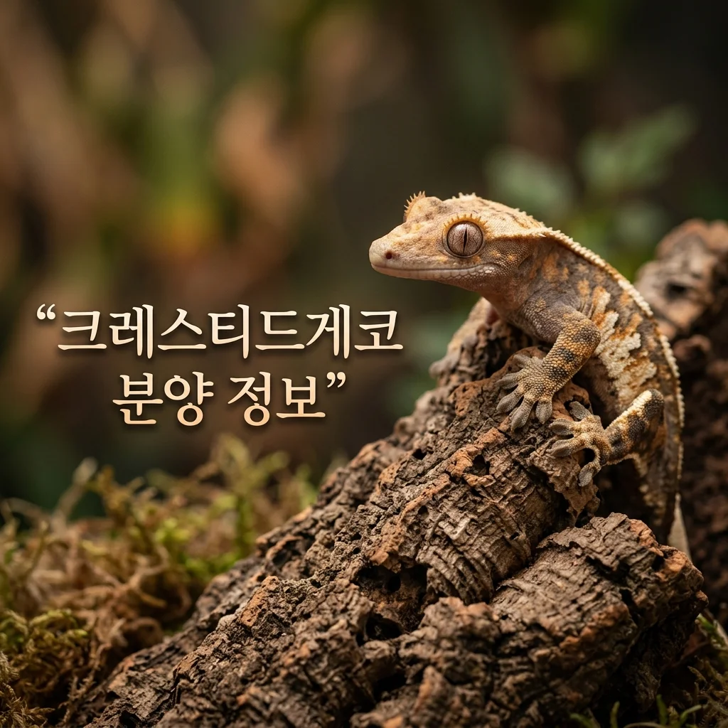 크레스티드게코 분양 시 공개 정보 가이드: 신뢰받는 브리더의 조건