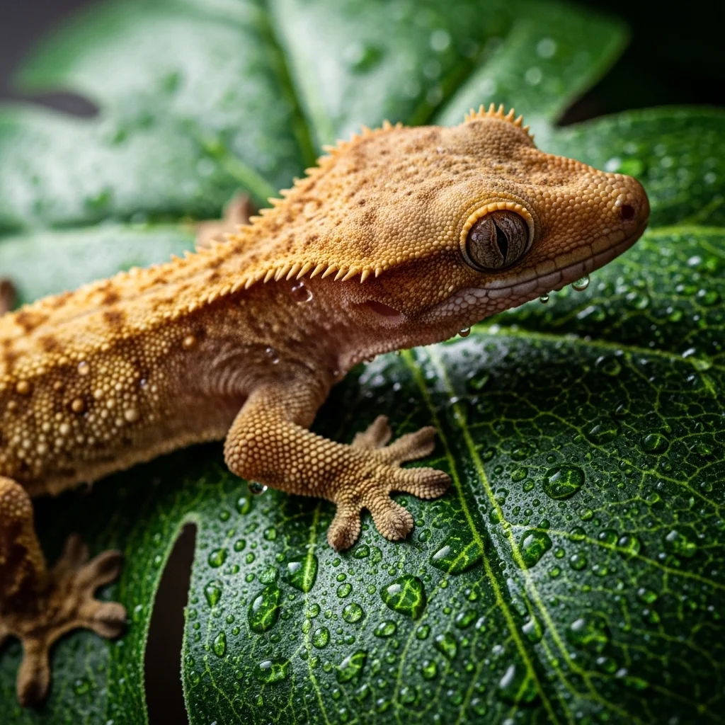 크레스티드게코 인공 식물, 왜 정기적으로 닦아야 할까요?