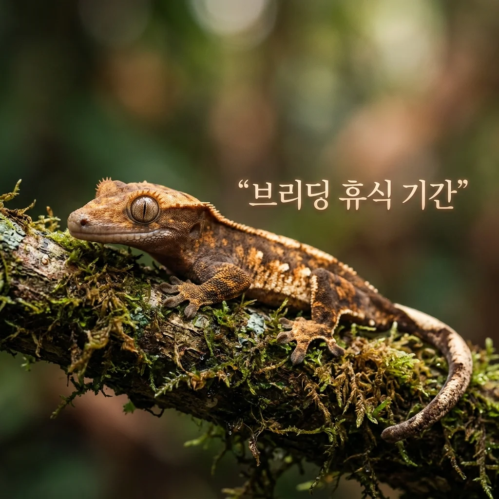 크레스티드게코 브리딩 휴식 기간 필수 이유와 권장 가이드