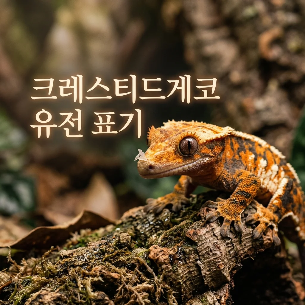 크레스티드게코 유전 표기 읽는 법: 초보 브리더를 위한 완벽 가이드