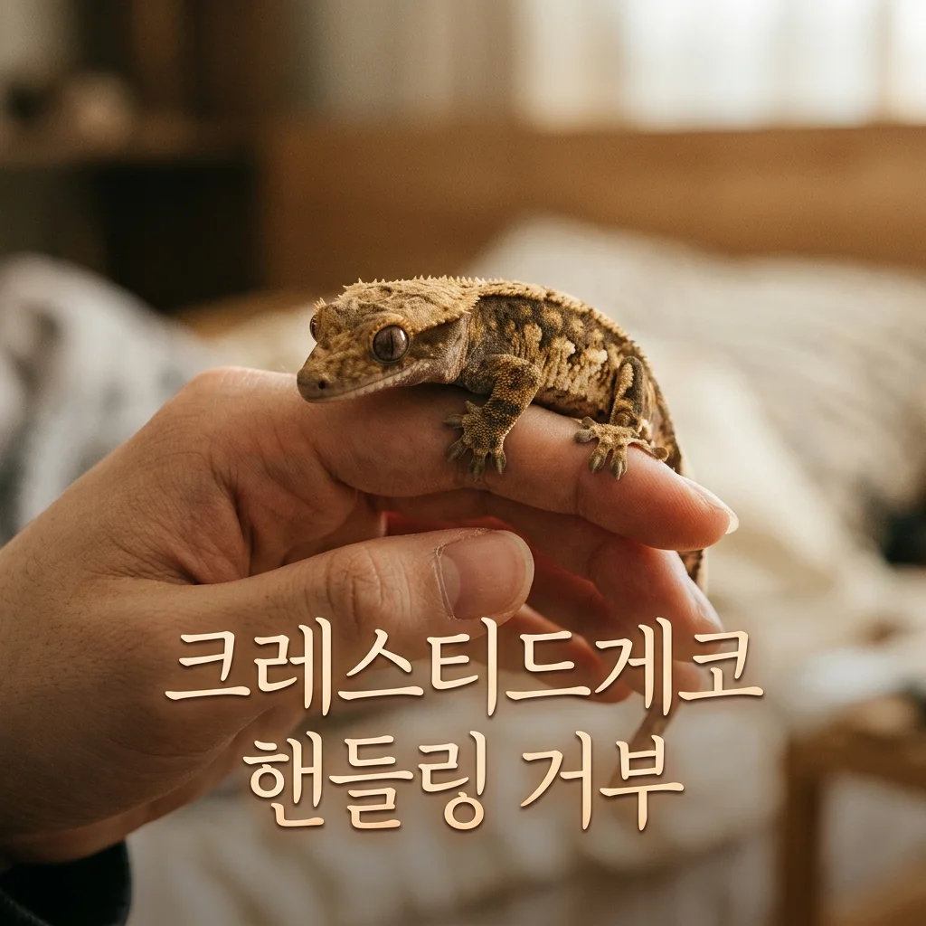 크레스티드게코 핸들링 거부 해결법: 신뢰 회복을 위한 5단계 가이드