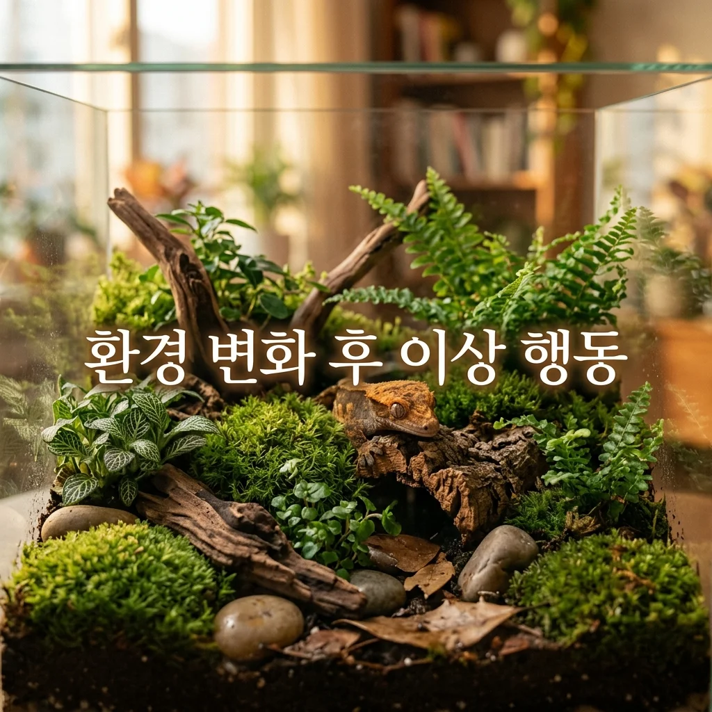 환경 변화 후 이상 행동, 사육가이드로 완벽 대응하는 5단계 전략