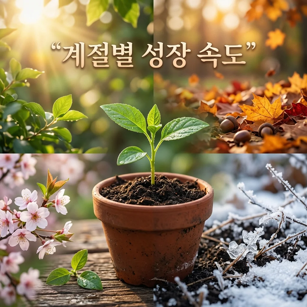 계절별 성장 속도 변화 분석: DewCre 기록으로 보는 최적 생육 가이드