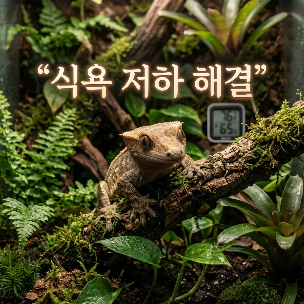 크레스티드게코 식욕 저하 원인, 환경 로그로 해결하는 3단계 비법