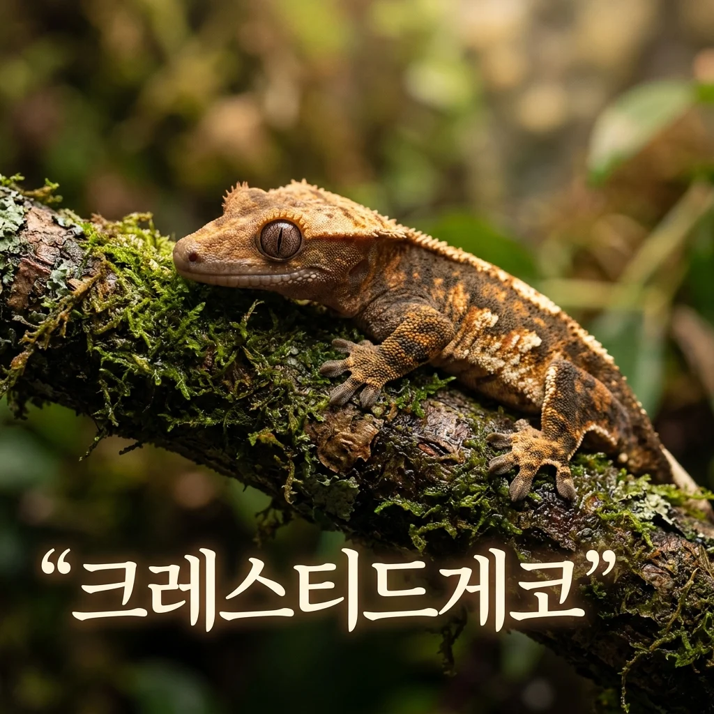 크레스티드게코 활동량 감소, 환경 문제일까 건강 이상일까? 구분법