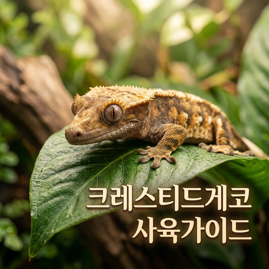 크레스티드게코 사육가이드: 움직임이 둔해졌을 때 환경부터 점검하는 법