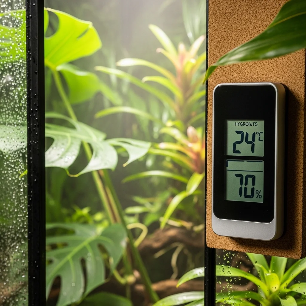 크레스티드게코가 가장 좋아하는 '골든 존' 환경 수치