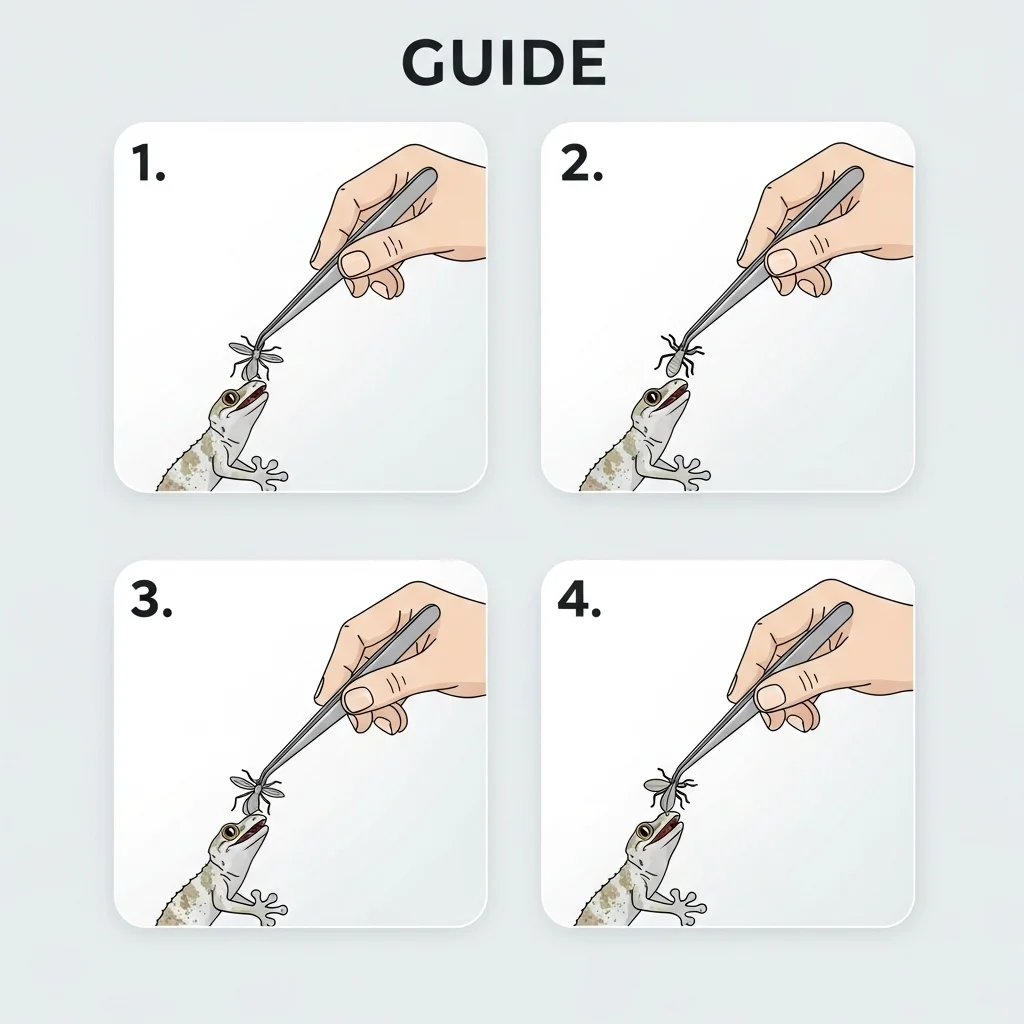 성공적인 먹이 적응을 위한 3단계 전략
