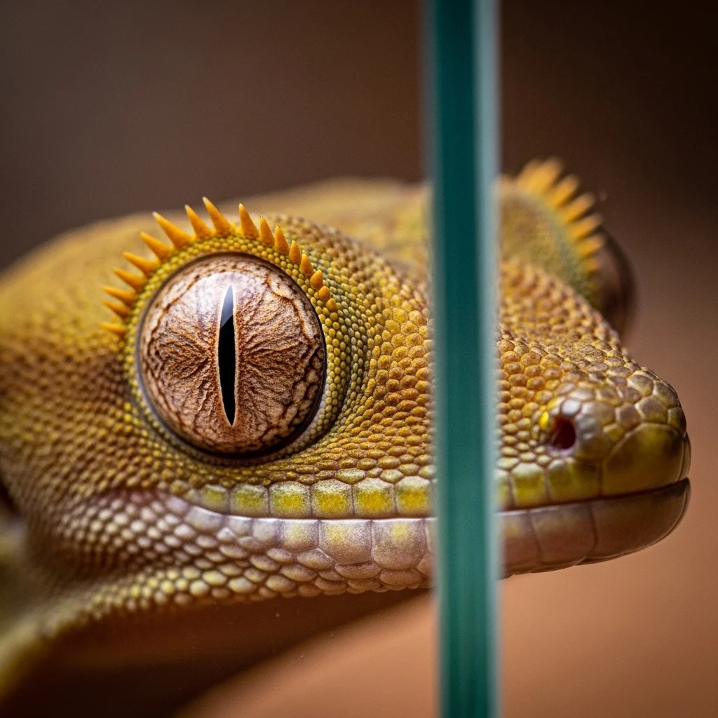 유리면이 깨끗해야 게코의 '작은 신호'가 보입니다