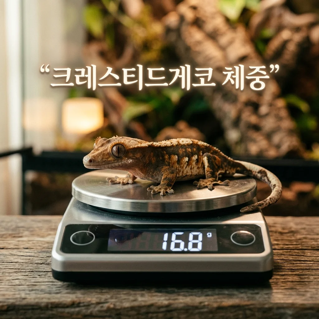 크레스티드게코 체중 감소 원인! 집사가 꼭 확인해야 할 체크리스트