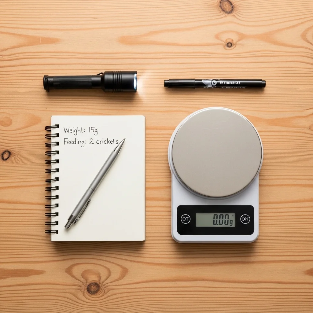 기록지에 반드시 포함해야 할 준비물 및 항목