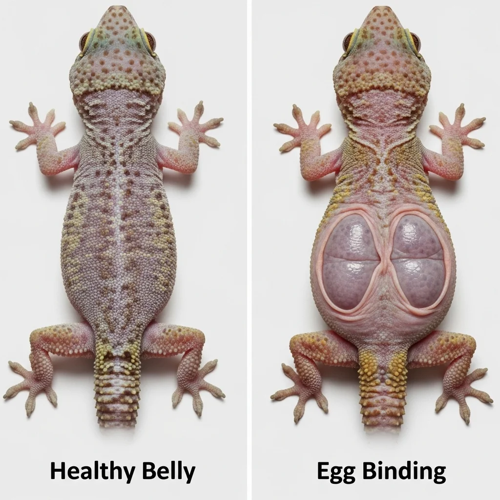 정상 산란 vs 산란 지연(에그 바인딩)