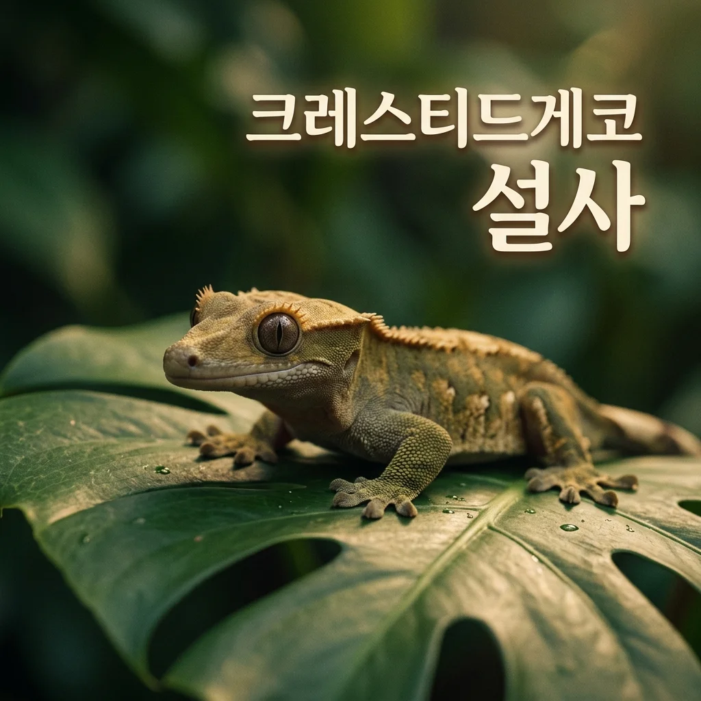 크레스티드게코 설사 원인과 대처법: 관찰 포인트 및 기록 가이드