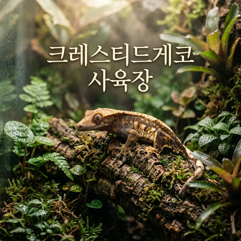 크레스티드게코 사육장 구조 변경 후 달라진 행동 분석: DewCre 기록
